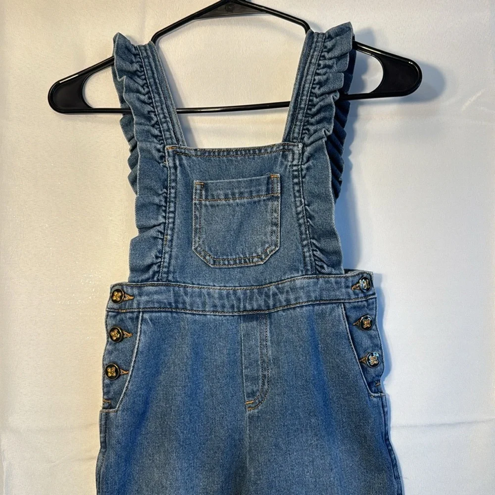 ABEL & LULA DENIM DENIM ROMPER . Kids 6 yrs